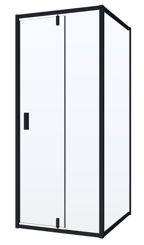 Душ.ограждениеB NG-83-8AB-A80B (80*80*195) квадрат, дверь распашная, 2 места (324251)