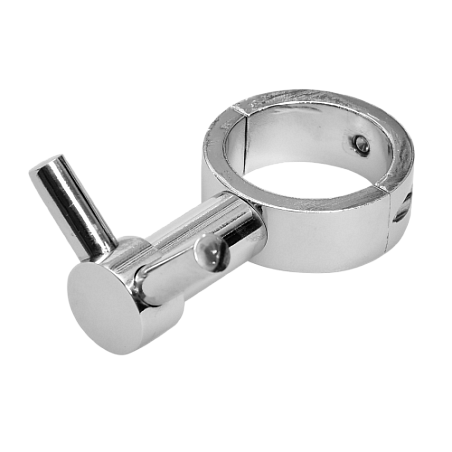 Вешалка-крючок с разъемным кольцом для полотенцесушителя лесенка вкр-03