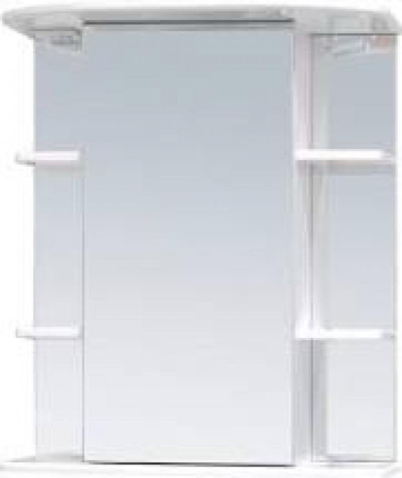 M80MPX1002WG Like, зеркало, частично-зеркальный шкаф, 100 см, с подсветкой, белый, глянец, шт