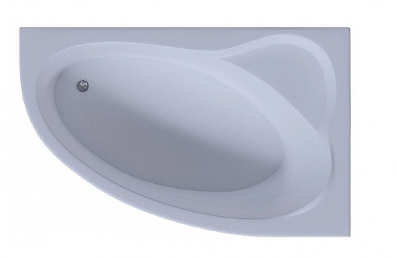 Акриловая ванна Aquatek Фиджи 170x110 FID170-0000005 правая, без гидромассажа, с фронтальным экраном