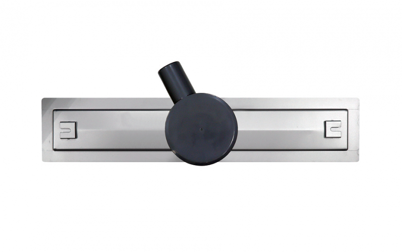 Водоотводящий металлический желоб AZARIO 360° 500 мм D40(50) под плитку