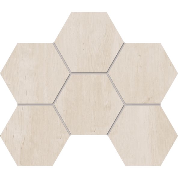 Мозаика SF01 Hexagon 25x28,5 непол.