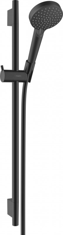 Душевой набор Vario cо штангой 65 см, матовый черный 26422670 Vernis Blend