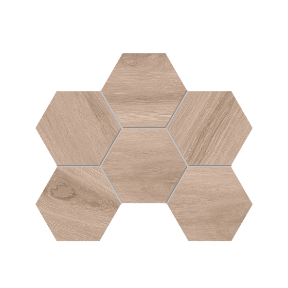 Мозаика SI01 Hexagon 25x28,5x10 непол.