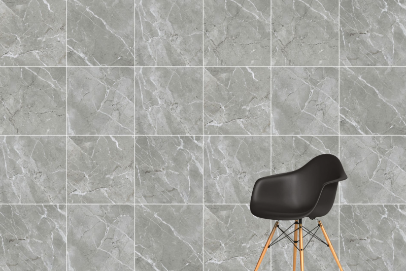 Плитка SilkMarble Бреча Серый Матовый R9 Ректификат 60X60