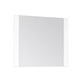 Зеркало "Монако" 60*70 Белый/Белый Лакобель