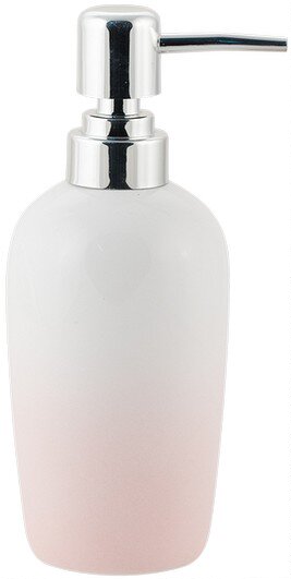 SWTK-3100PN-A Дозатор жид.мыла Gradient бело-розовый, керамика