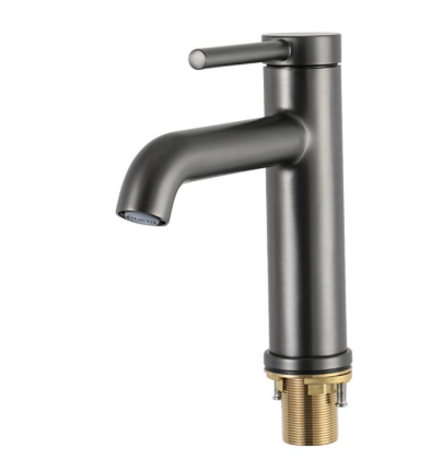 Смеситель для раковины Gappo G1006-9, оружейная сталь