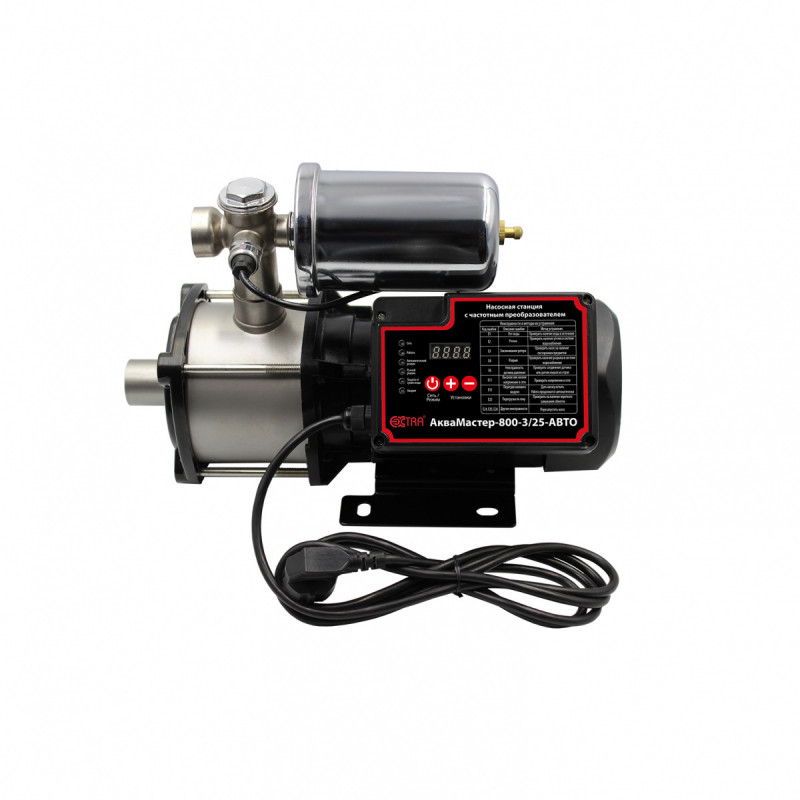 Насосная станция с частотным преобразователем Extra АкваМастер-800-3/25-АВТО