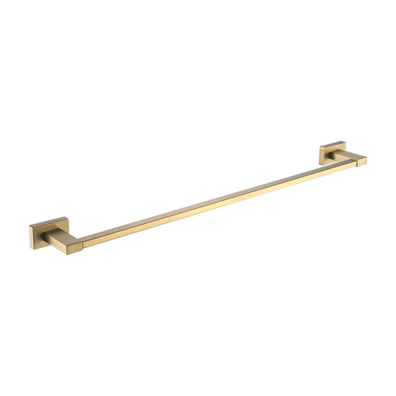 Полотенцедержатель трубчатый, золотой сатин SG5617G "SHEVANIK"