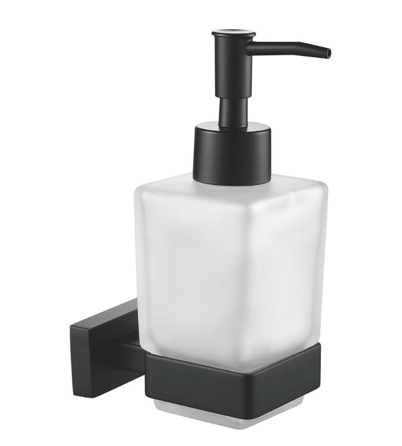 Дозатор для жидкого мыла, черный SG5644H "SHEVANIK"