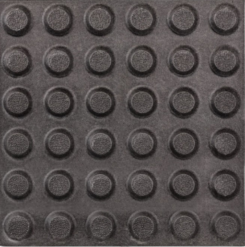 Керамический гранит ANB110 30x30x15 Тактильный рект. конус_чёрный