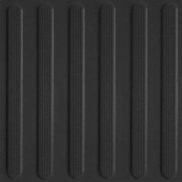 Керамический гранит ANL110 30x30x15 Тактильный рект. линии_чёрный