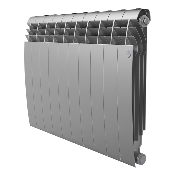 Радиатор Royal Thermo BiLiner 500/Silver Satin - 10 секц. RTBSS50010