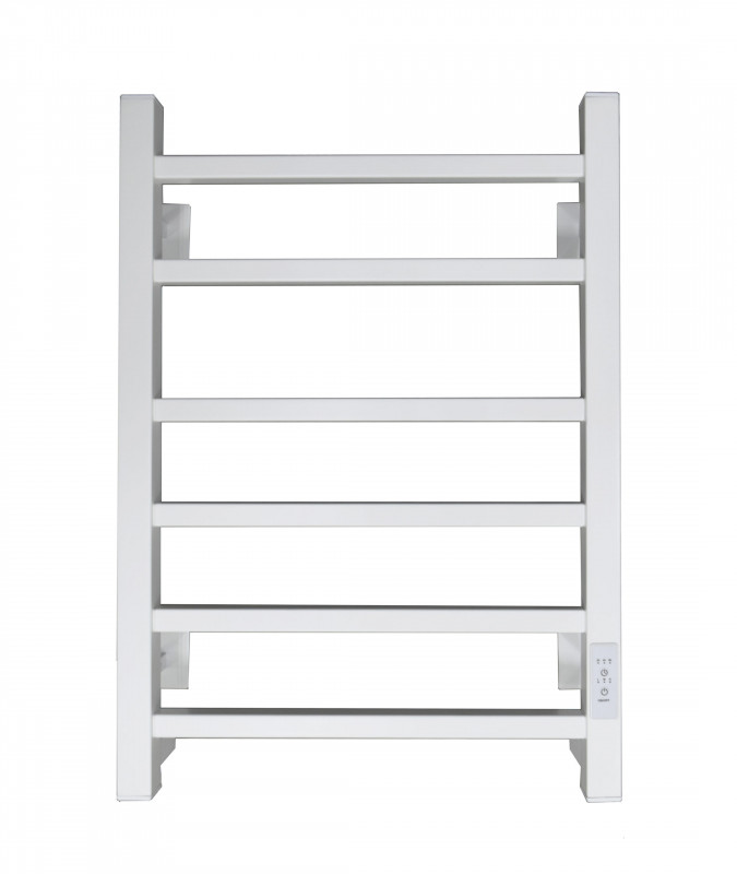 Полотенцесушитель САНПРИЗ КВАДРО П6 400X600 U КС электрический белый