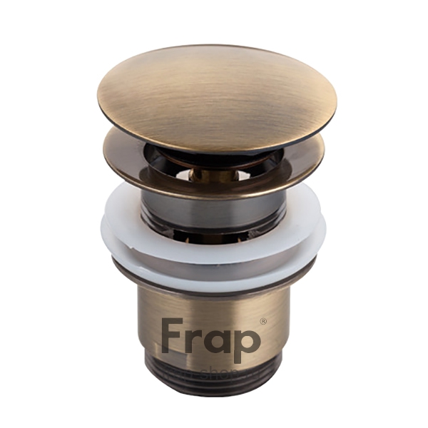 Донный клапан Frap F60-4 (бронза)