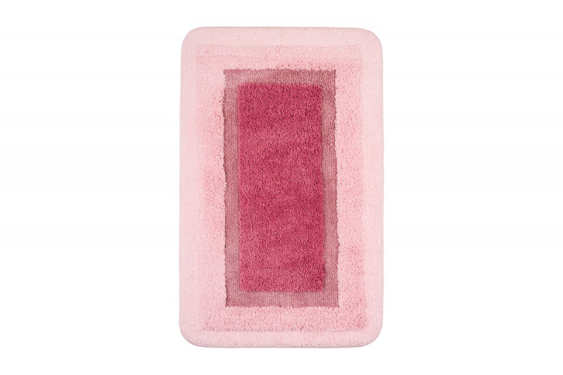 Мягкий коврик для ванной комнаты 50х80 см Belorr pink